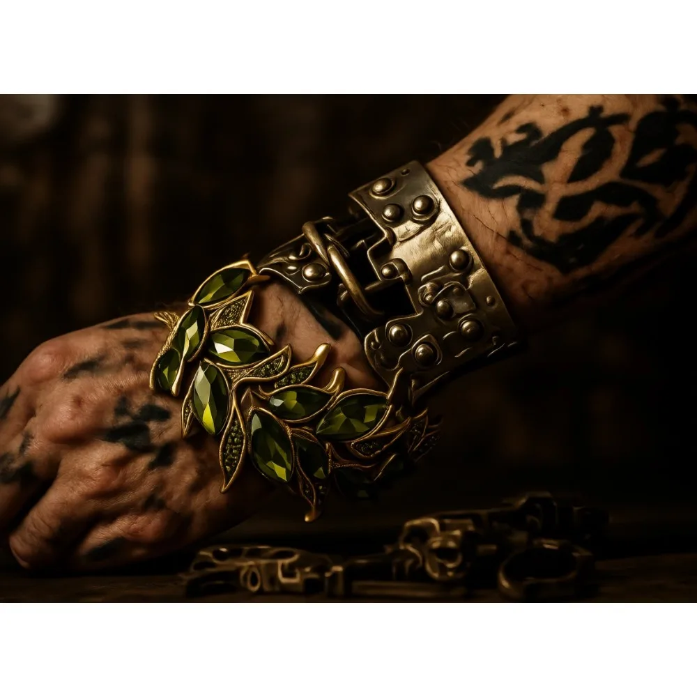 

Женский свадебный браслет-бэнгл с кристаллами и листьями в форме маркизы, на резинке