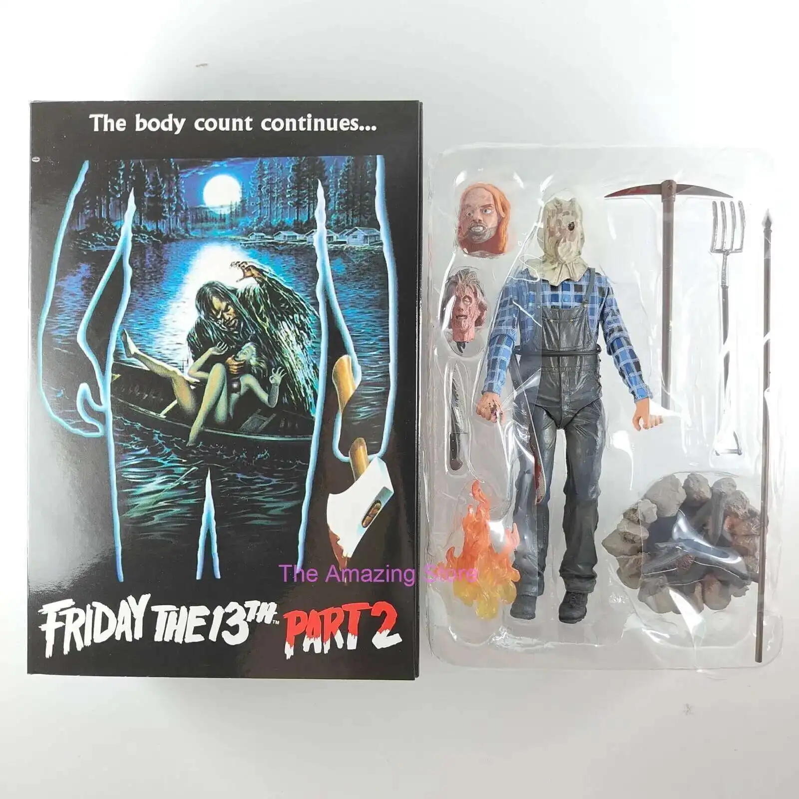 13th الشكل اللعب NECA الجمعة فريدي جيسون فورهيس الدم عمل الشكل جيسون تحصيل نموذج هدايا عيد الميلاد والهالوين