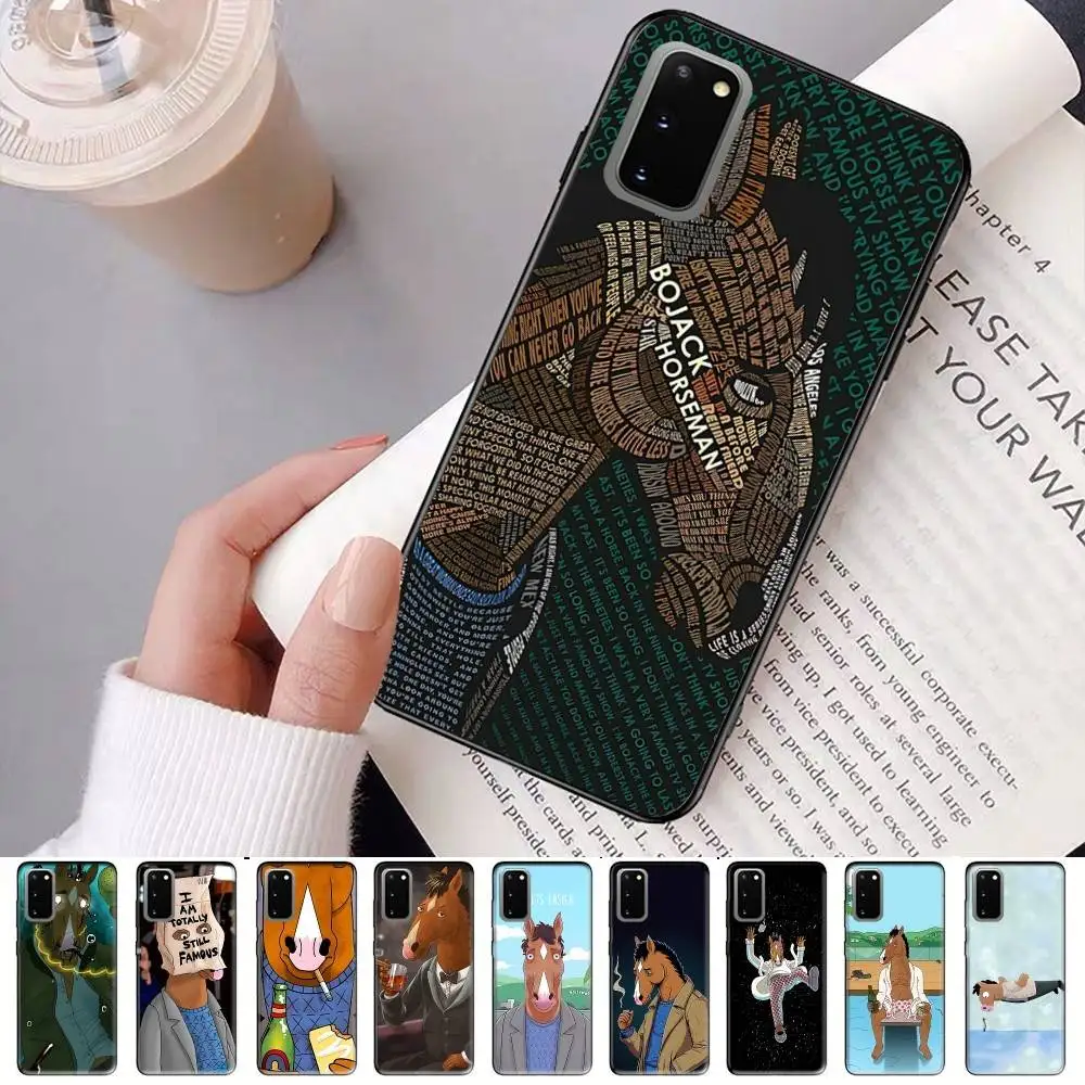

Classic B-bojack H-horseman Phone Case For Samsung S 24 Fe 25 Ultra Plus 20 Lite 21 30 22 23 24 22 Ultra 5G Fundas