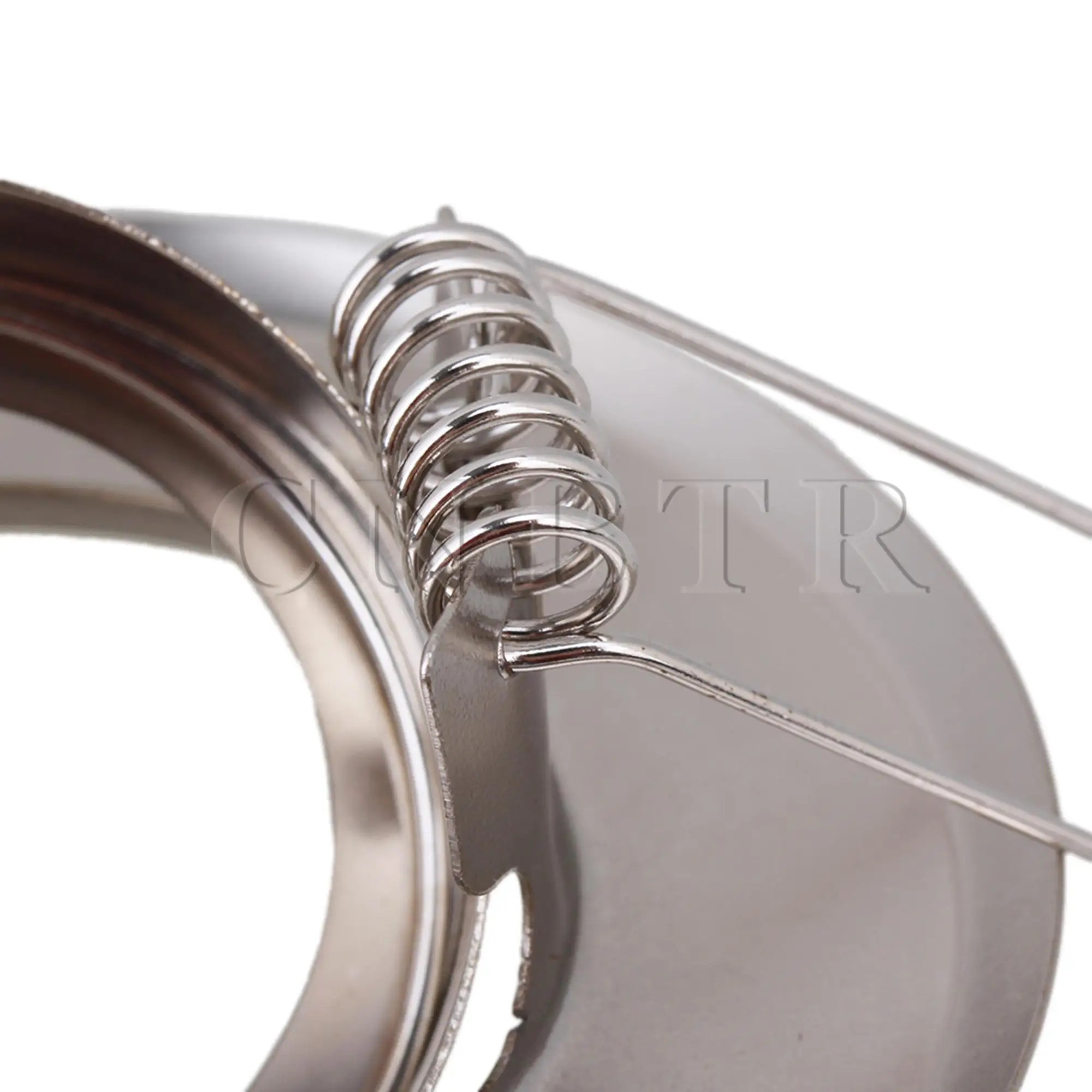 CNBTR 2 X MR11 Lampu Sorot LED Lampu Halogen Rak Perlengkapan Perak Krom