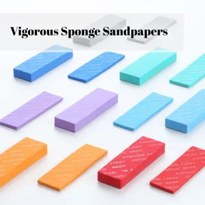 DSPIAE XSS Professional Modeling Sandpapers Vigorous Sponge Sandpapers for Gundam Model Grinding Tool Hobby DIY Craft Project
