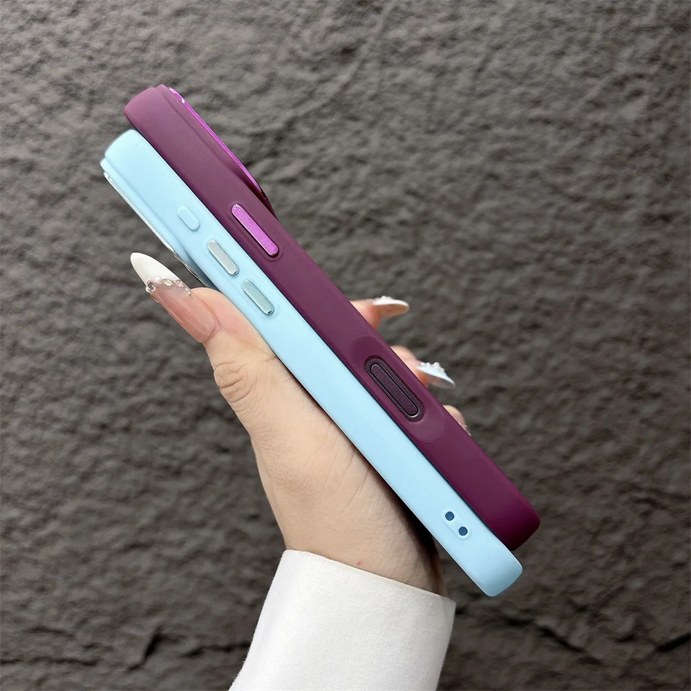 Großhandel für Magsafe Magnetische Matte Hülle für iPhone 18 Pro Max 17 Air 16 15 14 Plus 13 12 11 X XS XR Kabellose Lade-Rückabdeckung – Detail 7