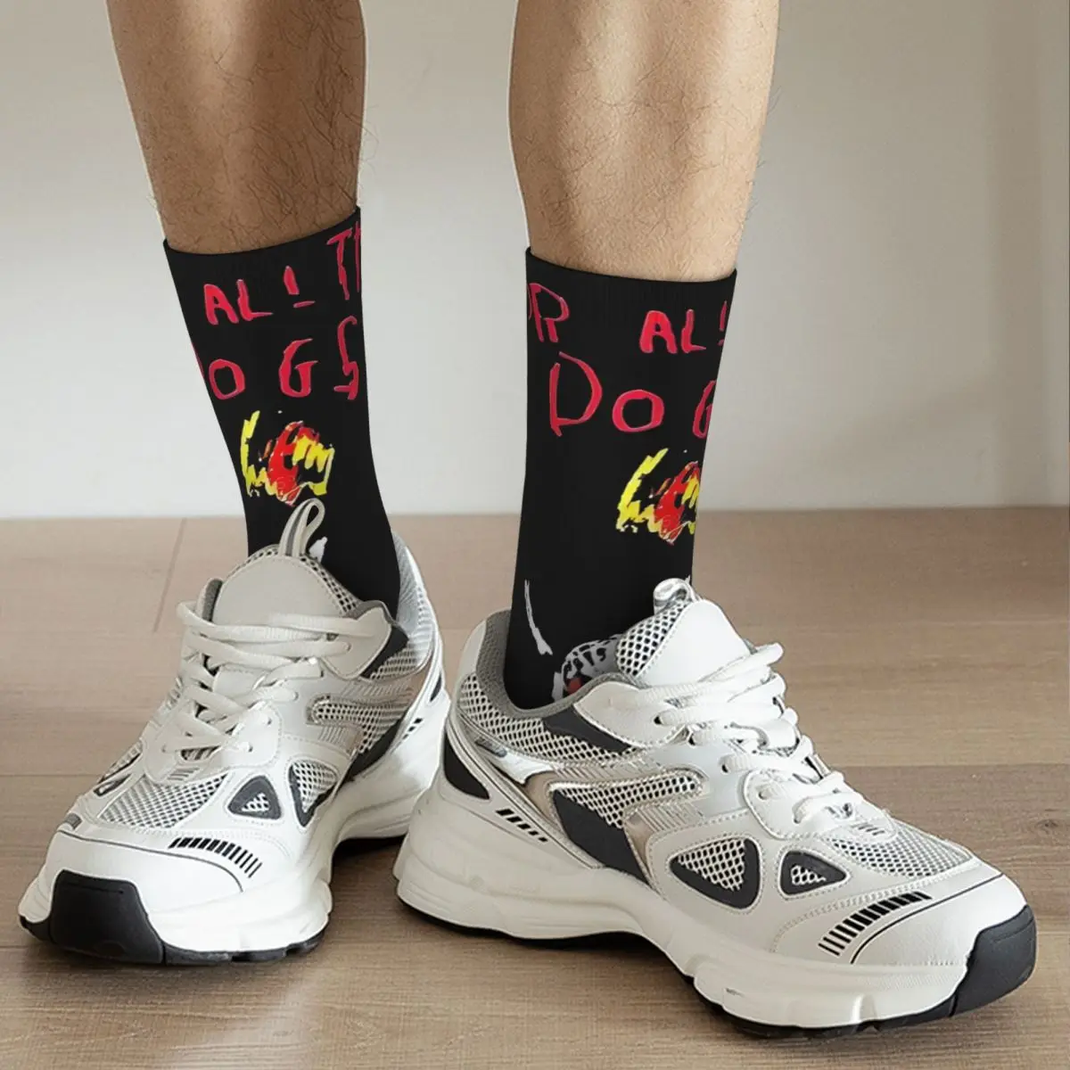 Cozy Unisex Socks Drake For All The Dogs Accessories Soft Cool Rapper Sport Socks All Season