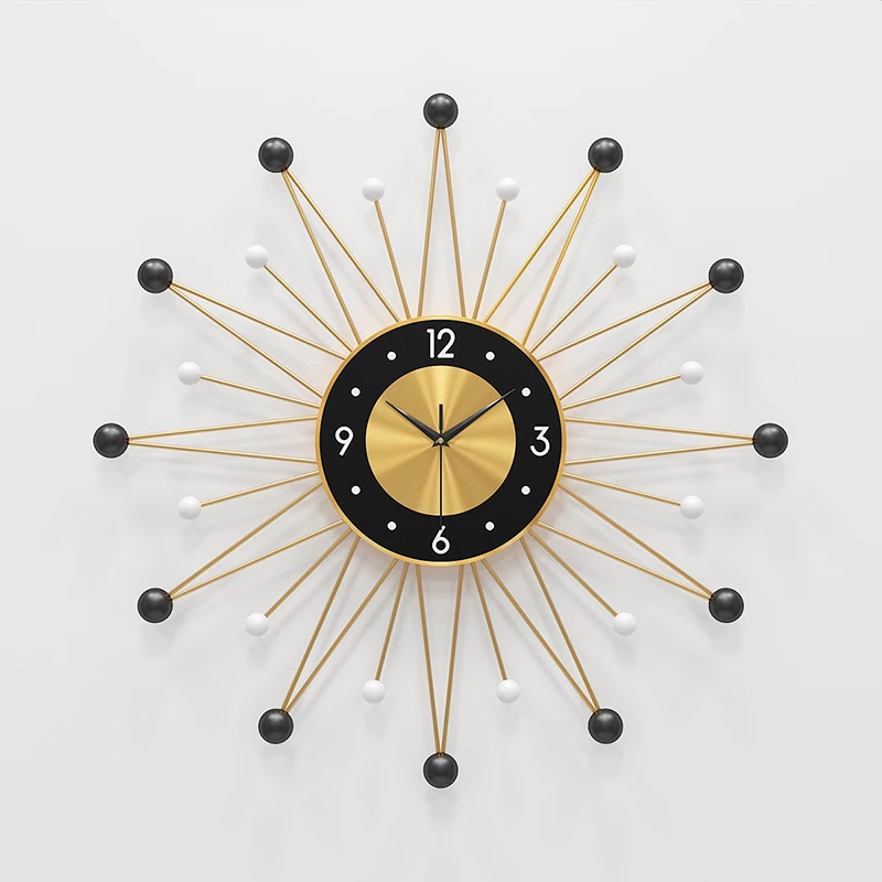 Luxury Big Wall Clock Modern Design Nordic Minimalist Silent Wall Clock Large Mediterranean Living Room  Home Decor