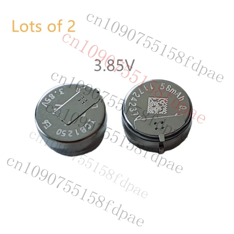 

2 аккумулятора EVE 1250 3,85 В премиум-класса для наушников Samsung Galaxy Buds Pro/Buds 2 Pro/Buds 2