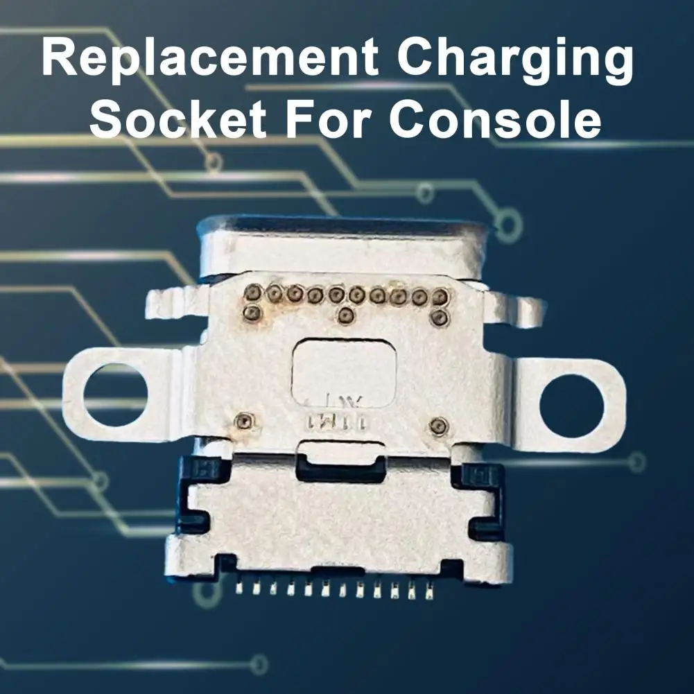 Type-c Interface Charger Socket for Console Metal Tail Plug Port Switch Easy