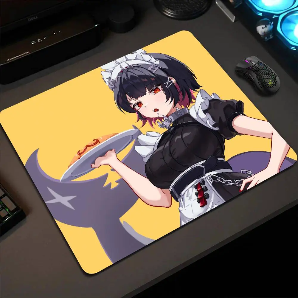Ellen Joe Zenless Zone Zero Mouse Pad 22X18 Square Computer Accessories Office Game Table Mats Rubber Anti-slip Mousepads