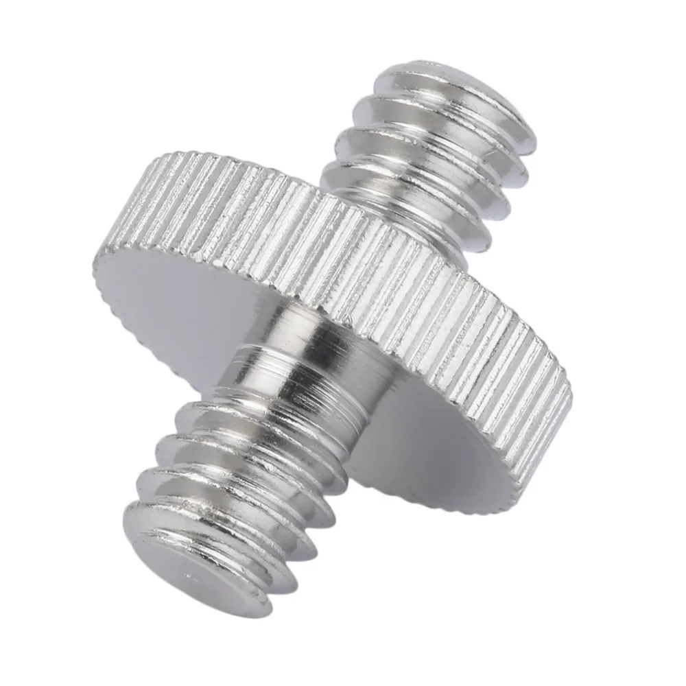 

Tripod Mount Holder 1/4" Male to 1/4" Male Camera Screw For DSLR Adapter Monopod/Ball Head/Quick Release Plate/Flash Light Stand