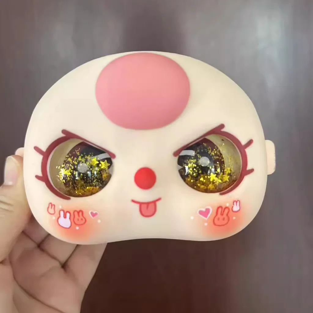 Baby Drei 400% Ersatz Gesicht Augen Set Wunderschöne Fließende Sand Augen Dekoration Diy Gesicht Shell Für Exquisite Zubehör Spielzeug