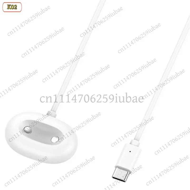 LK Charging Cable Dock for Google Pixel Watch 4 Quick Charge Type-C Side Charger Stand White