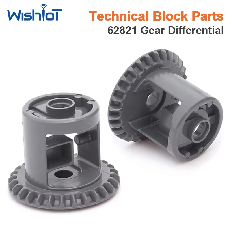 62821 Gear Differential Model Parts Small Granule Assembly Building Blocks Toy Kit Vehicle Mechanical Drive Components