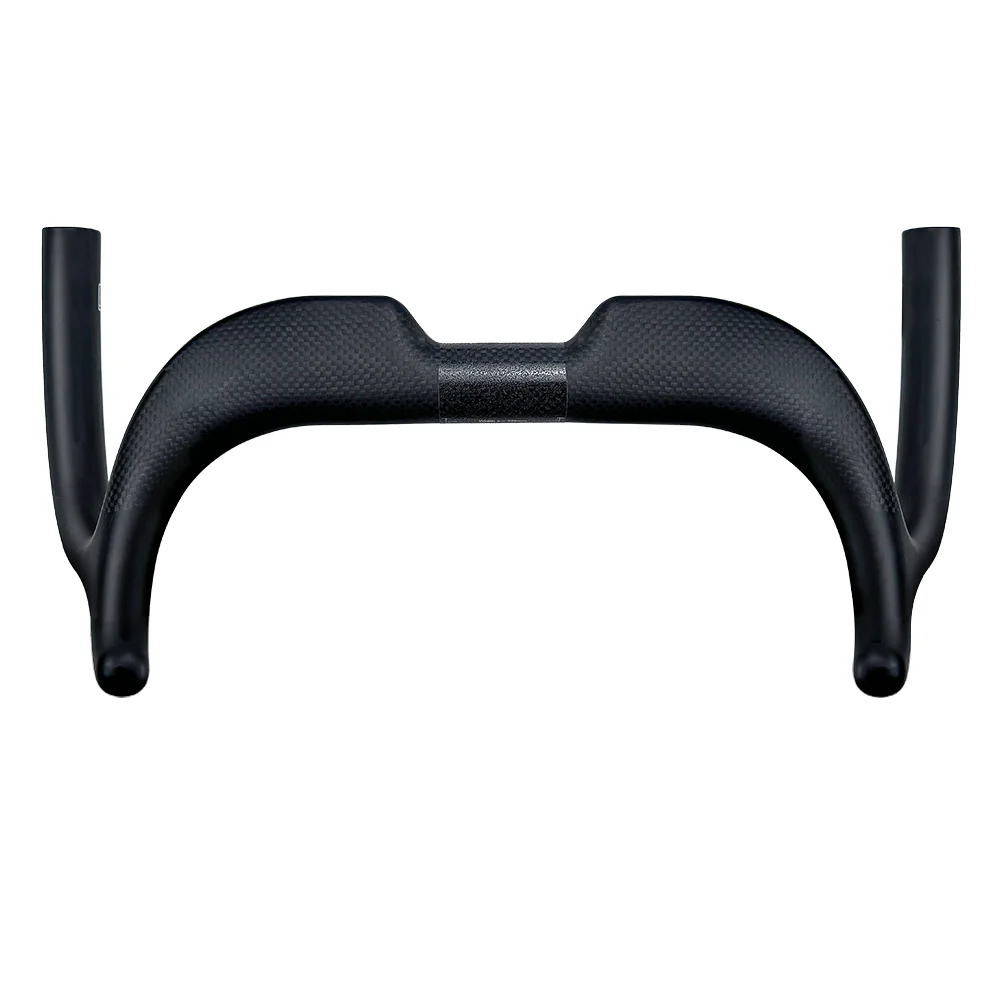 2024 BALUGOE Carbonfaser-Rennradlenker, Straßenfahrradlenker, TT-Fixie-Fahrradlenker, UD Matt, 31,8 mm, Sport, UCI – Detail 16