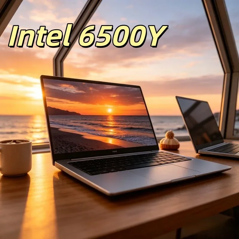 

Slim 14.1 Inch Laptop Equipped with Intel 6500Y Chip and 16GB/32GB,Windows 11, Lightweight Design Suits Both Business Office