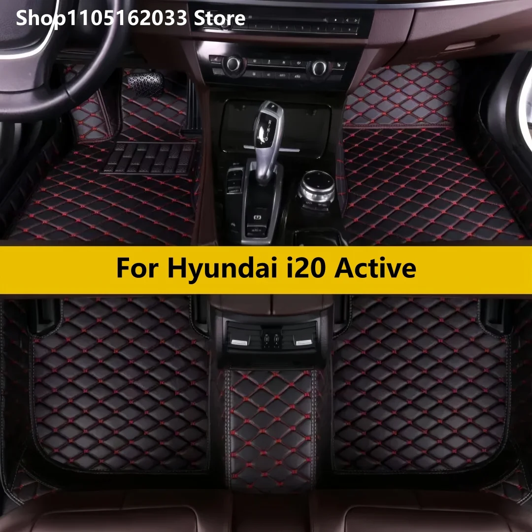 

Автомобильные коврики на заказ для Hyundai i20 Active 2017 2018 2019 2020, напольный коврик, автомобильный коврик, аксессуары для интерьера, легко чистится