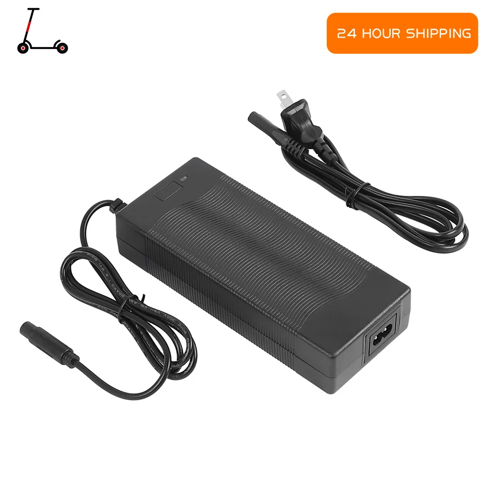 

54.6V 2A EU US Plug Battery Charger for KUGOO Kukirin G2 PRO DB Charger Electric Scooter Accessories Parts