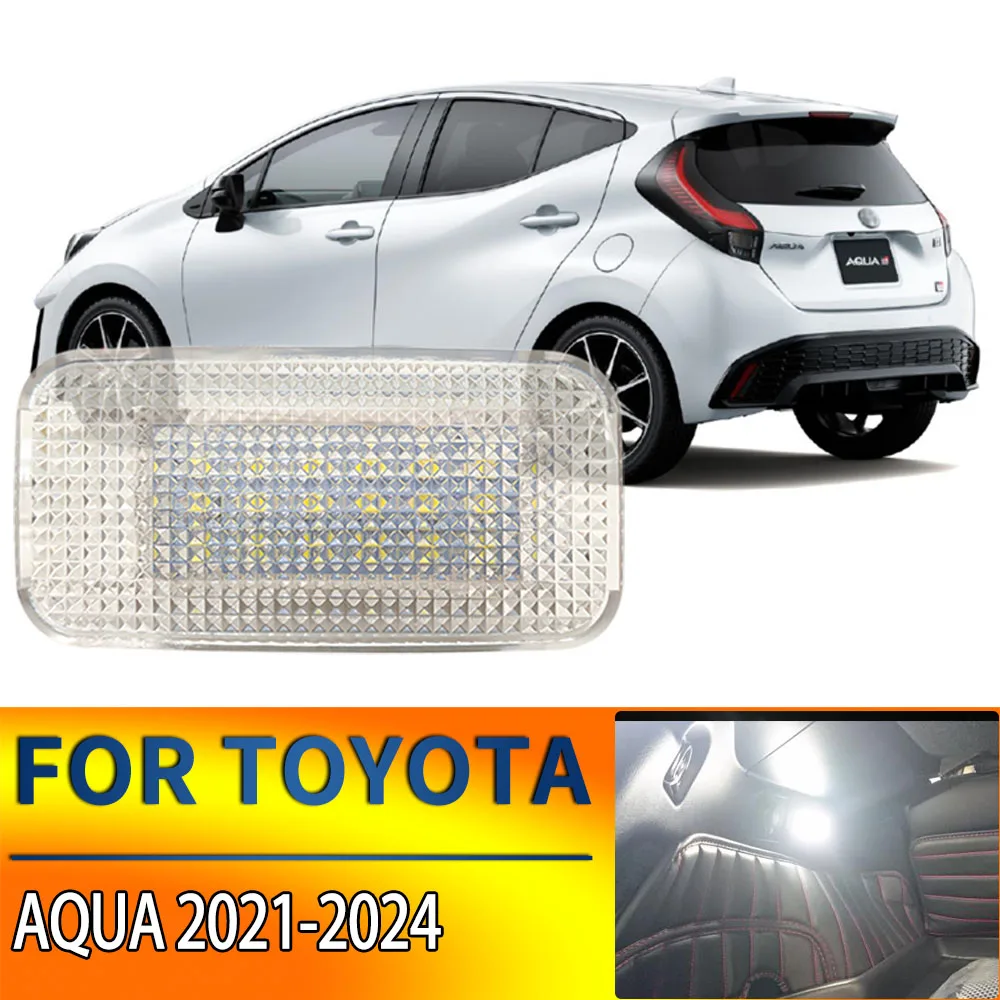 

1Pcs Car LED Luggage Compartment Lights Inner Trunk Cargo Light Boot Lamp For Toyota AQUA 2021 2022 2023 2024 OEM# 81250-30210