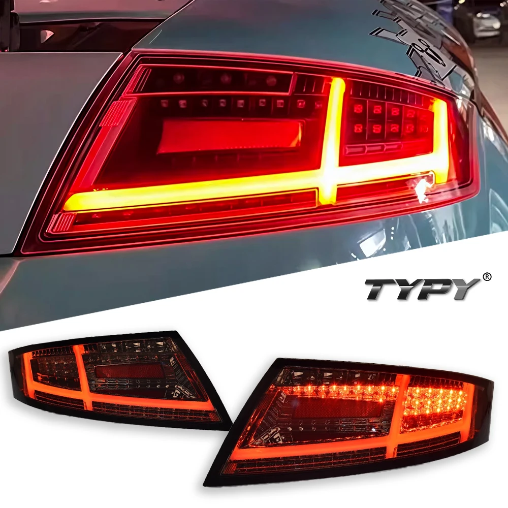 

TYPY Car For Audi TT LED Taillight 2006-2014 Upgrade Modified to New DRL Dynamic Turn Signal LED Taillight Auto Accessories