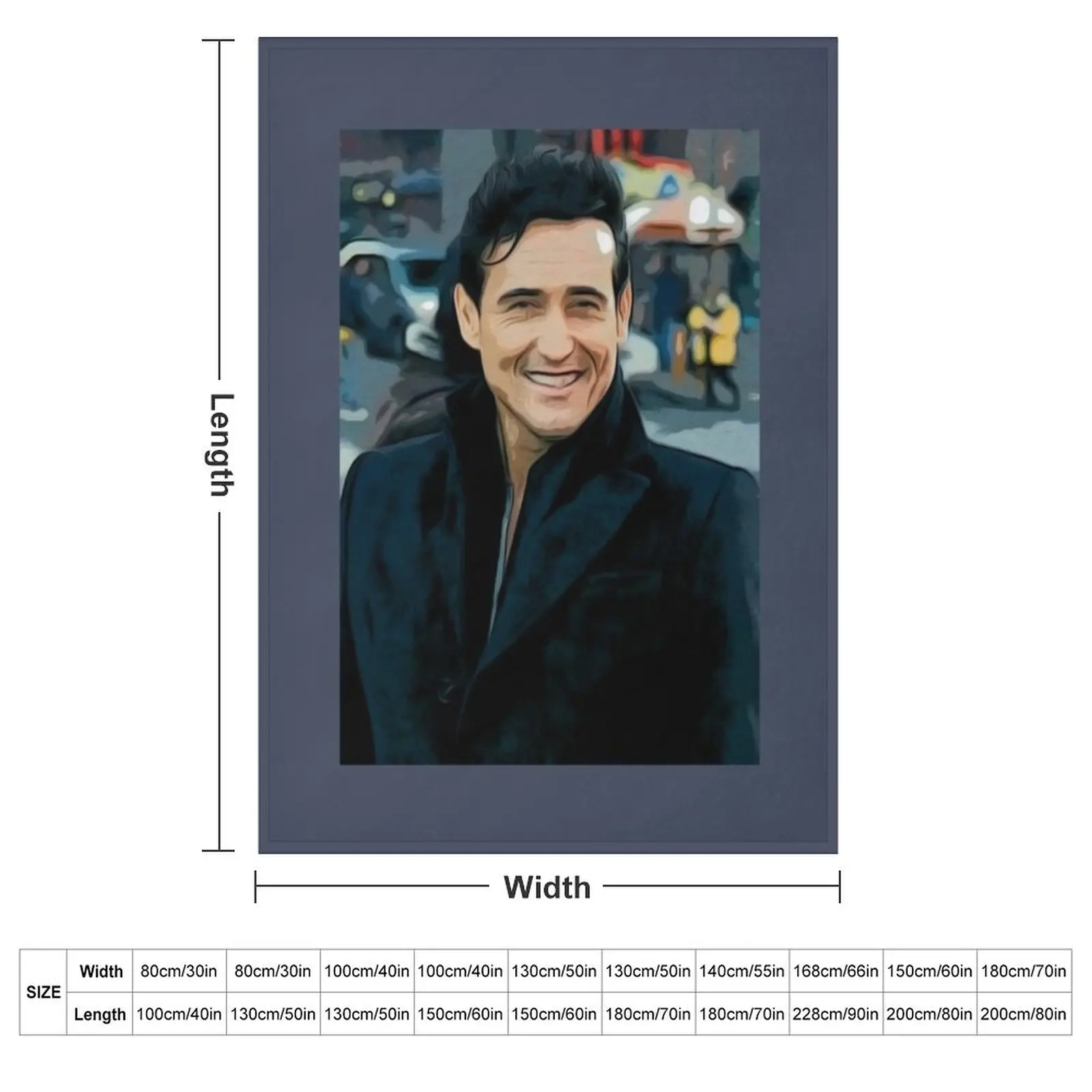 Il Divo Singer Carlos Marin Throw Blanket Vintage Baby Plush warm winter Thins Bed covers Blankets