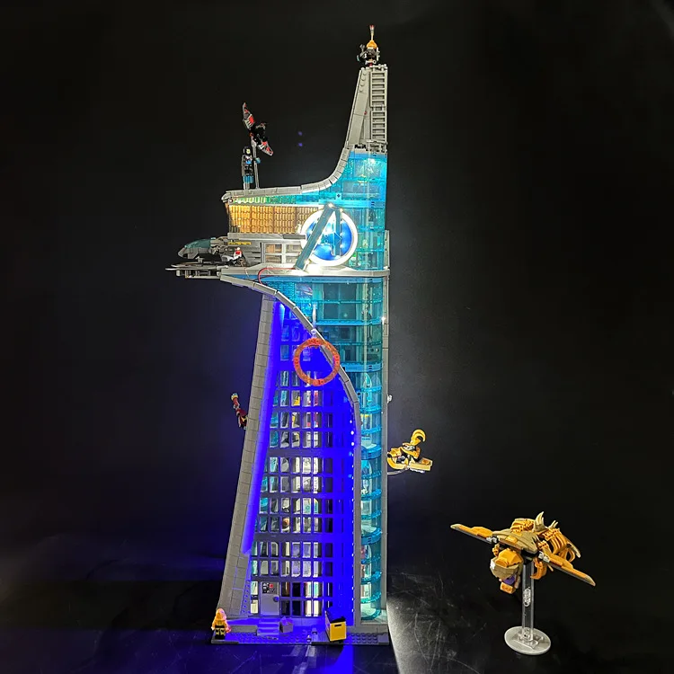 

Светодиодная лампа без модели для мобильного телефона Avengers Tower 76269