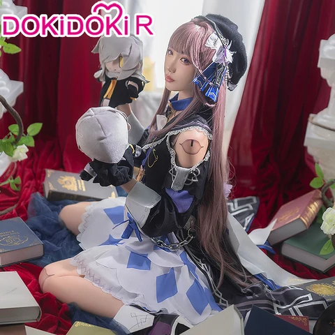 Женский костюм докидоки-R для косплея Herta из Honkai: Star Rail