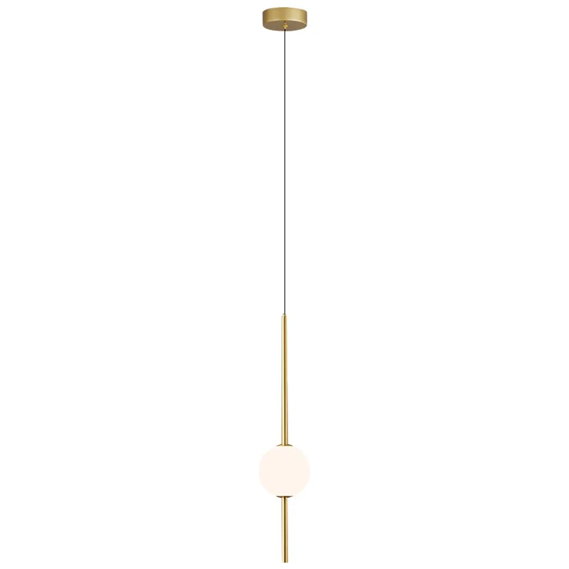 Bedroom Pendant Light Nordic Hanging Line Light Length Adjustable