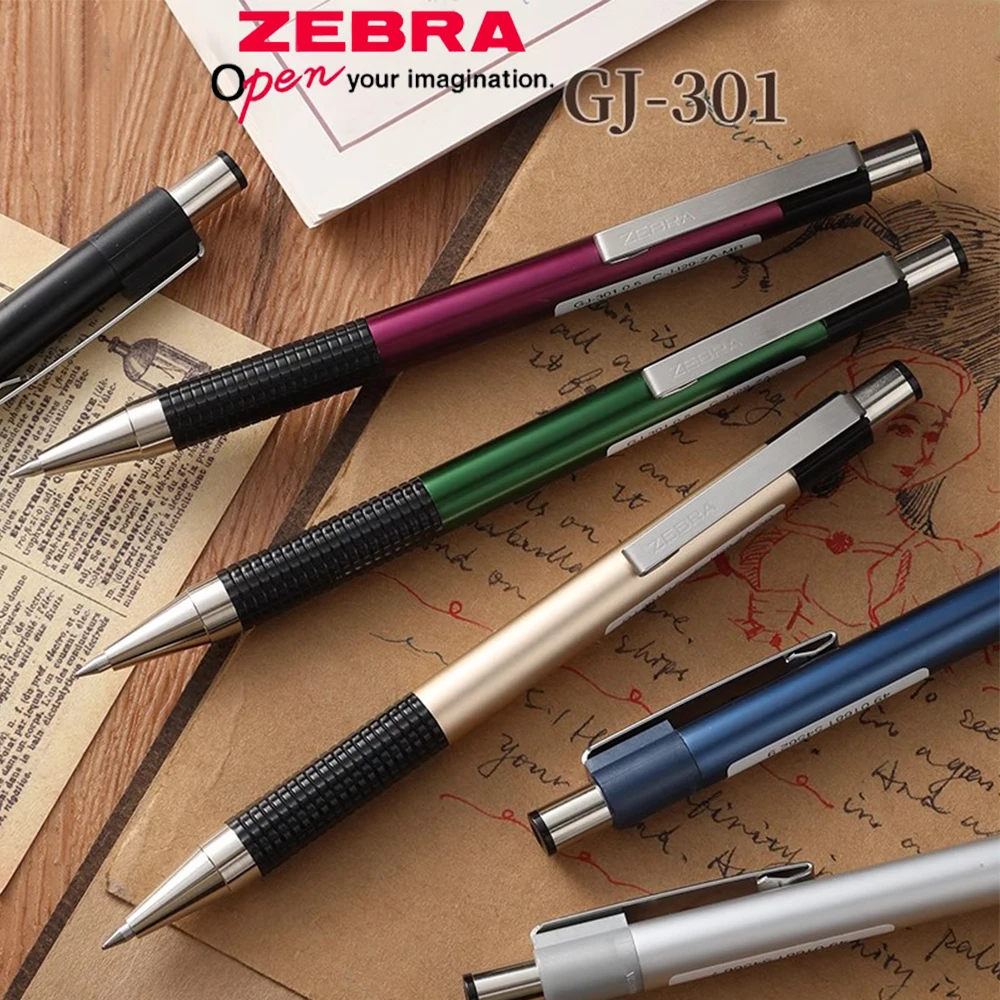 1pcs Japan ZEBRA Gel Pen Black Pen C-JJ29 Press Retro Mini Portable 0.5mm Office Stationery School Supplies Office Accessories