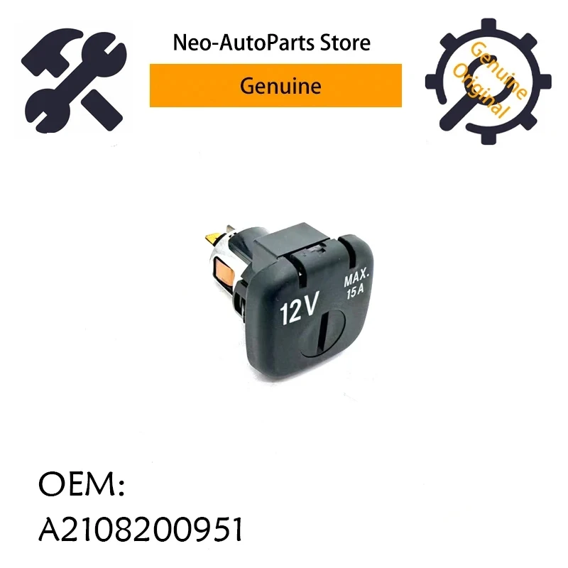 A2108200951 Genuine Atego Cigar Lighter AU 12V/15A Plug Socket For Mercedes Benz G Vito Viano Class 2108200951