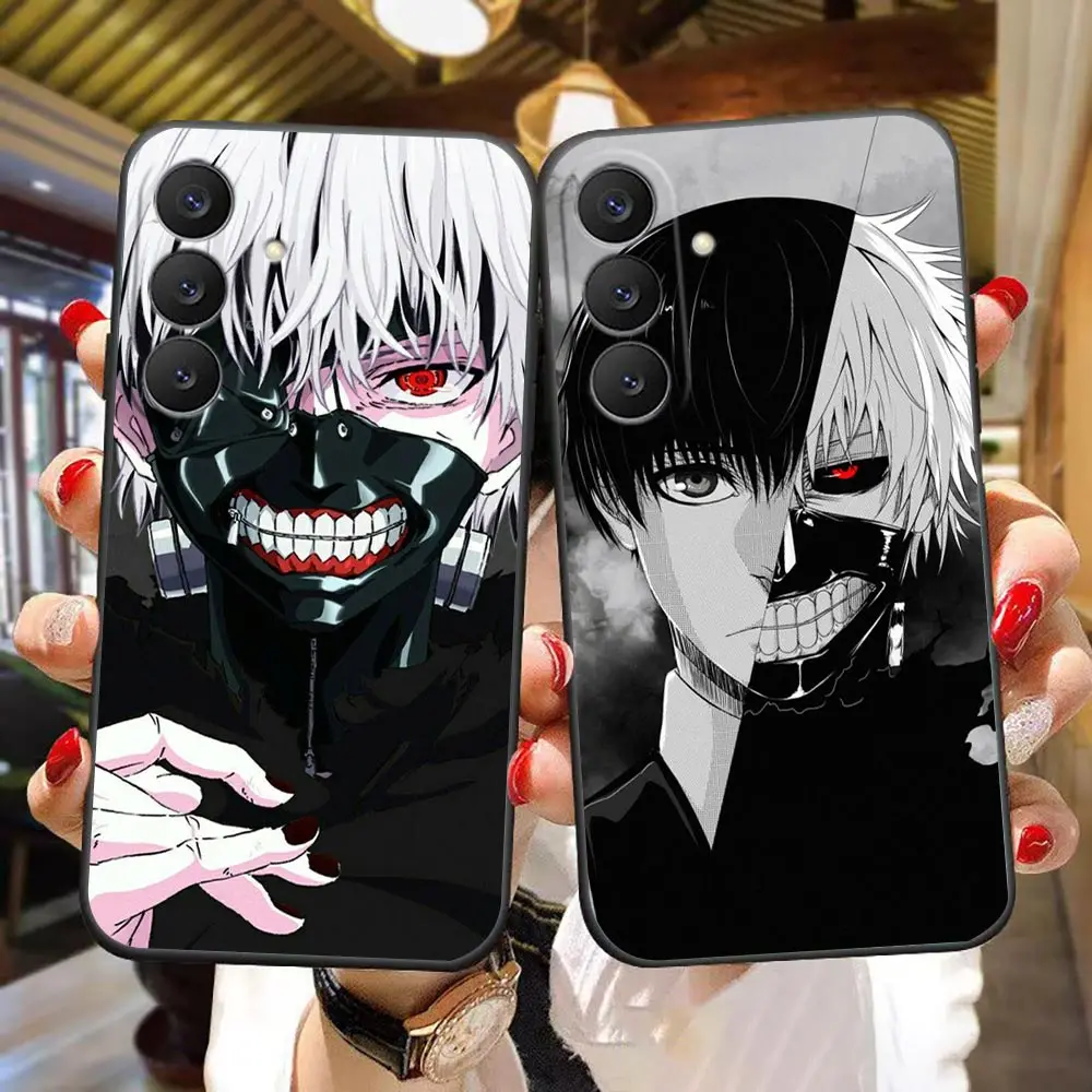 Kaneki Ken T-Tokyo G-Ghoul Cover Phone Case For Samsung Galaxy S26 S25 S24 S23 S22 S21 S20 FE Ultra Plus Unique Bumper TPU Case