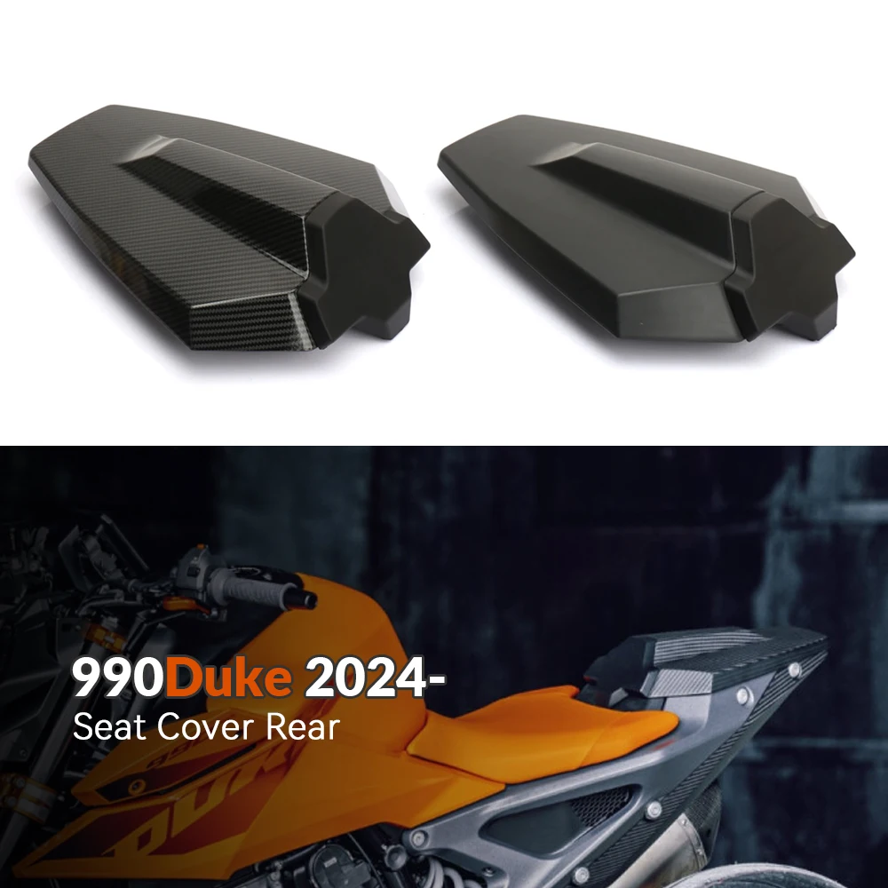 Motorcycle For 990Duke 990 Duke 990DUKE 990 DUKE 2024 Rear Seat Cover Cowl Tail Fairing Pillion Matte Black/Carbon Fiber