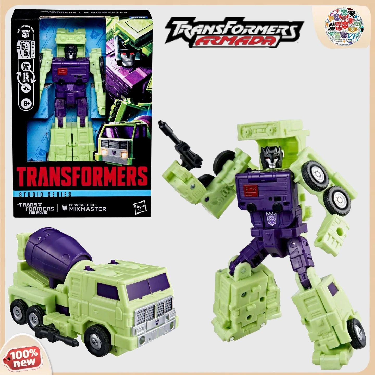 

In Stock Transformer Model Toys SS Studio Series SS-86 Mixmaster Anime Movie Mobile Figure Action Doll Birthday Popular Gifts