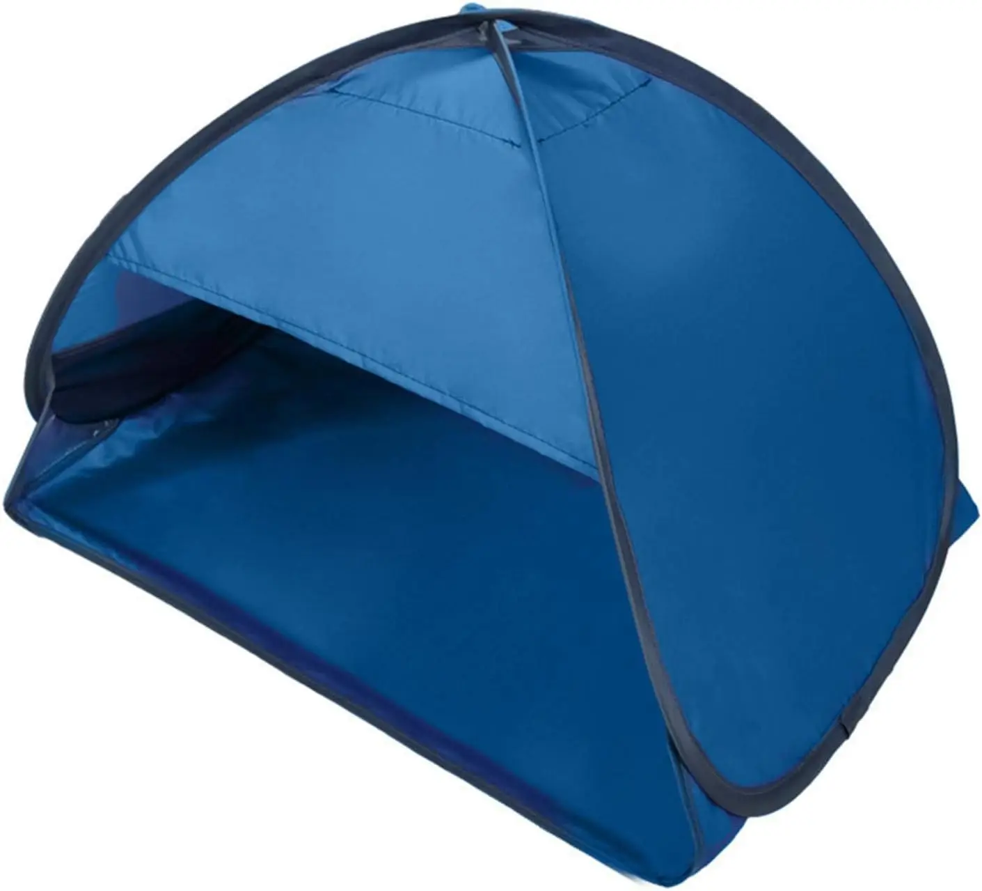 

Beach Sun Shelter,Instant Sun Protection Canopy with Zippered,Beach Lounge Chair Boat,Anti-UV Mini Automatic Shade Tent Canopy f