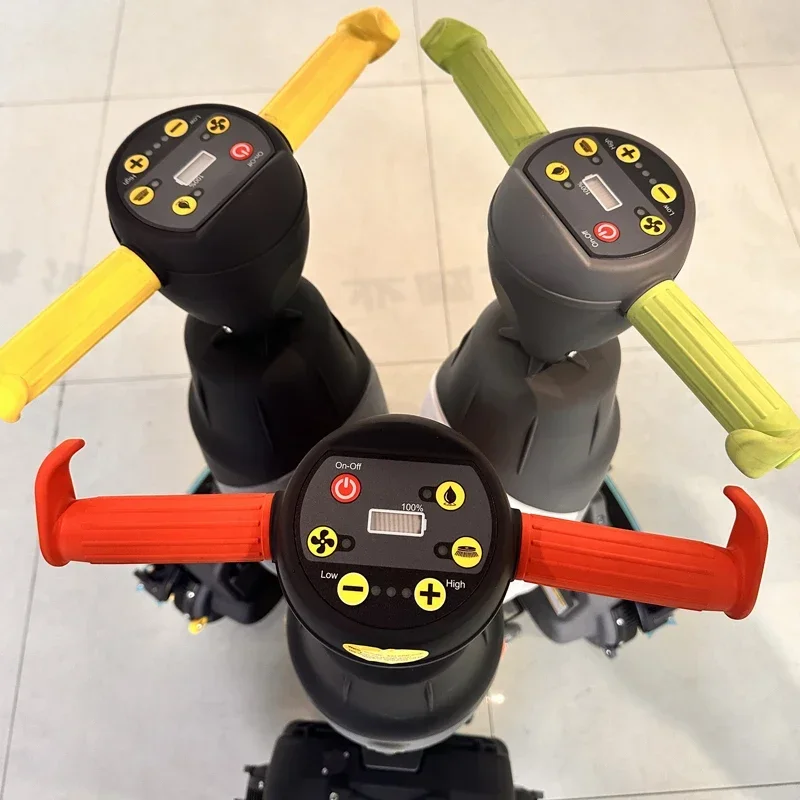 Mini Rotary Electric Scrubber Dryer High Quality Manual Floor Cleaning Machine Walk Behind Floor Scrubber