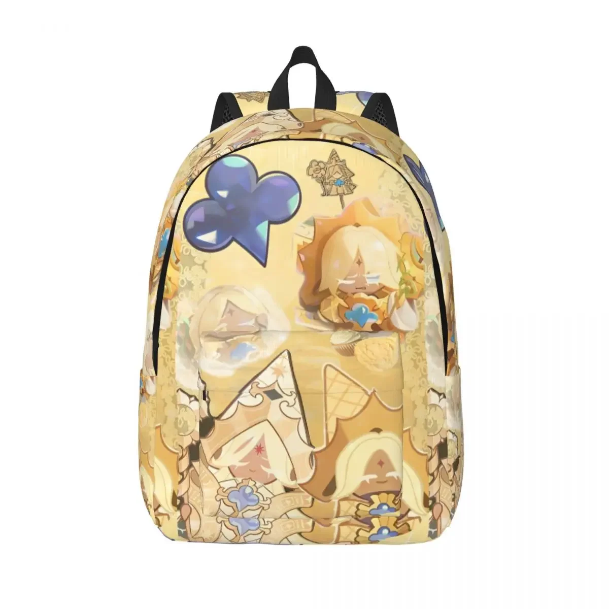 Custom Bag Pure Vanilla Cookie Game Kingdomed Teenage Backpack Sports Student Business Daypack For Men Women Laptop Computer Sho