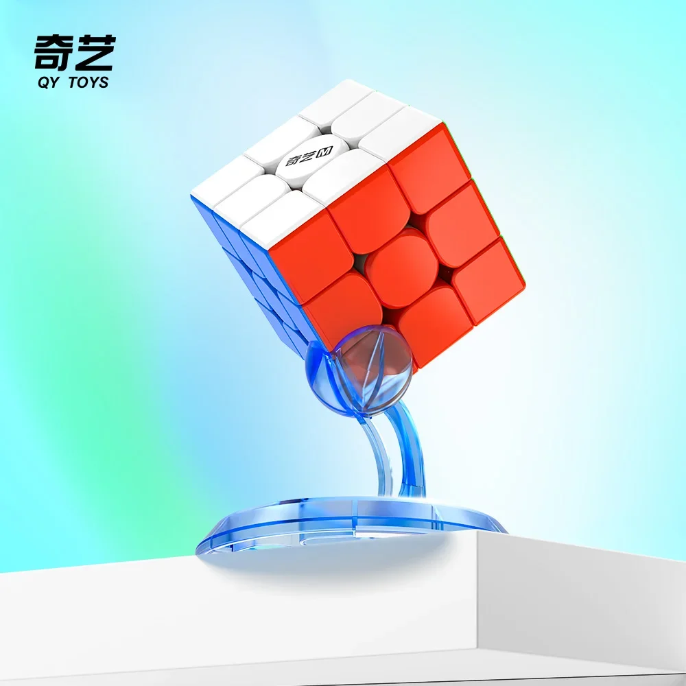 [CubeFun]QiYi 3D Cube Bracket Stickers Bracket Puzzle Colors Plastic Base Holder Toys Magic Cube Stands