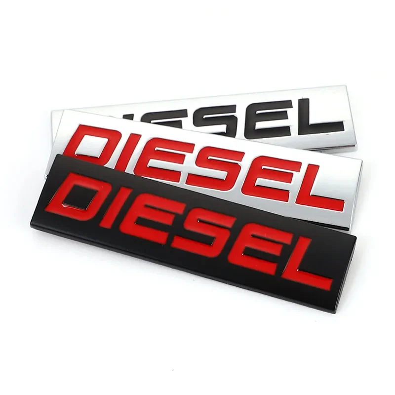 

3D-наклейки на автомобиль, эмблемы и значки с логотипом Diesel для Seat, BMW, Audi, Jeep, Honda, Opel, Passat, Peugeot, Kia, аксессуары для автостайлинга