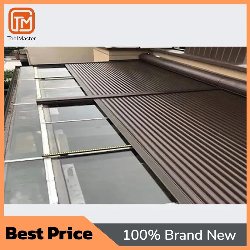 【Hot Sale】Modern Aluminum Alloy Motorized Retractable Shutters With Function For Sudden Rain Patio Outdoor Workspace