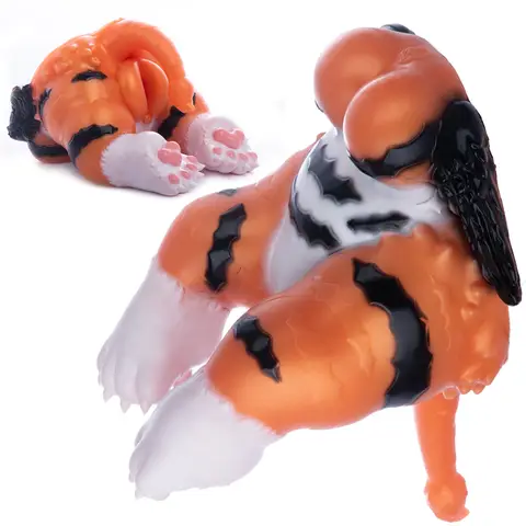 NNSX Lifelike Tiger Butt Soft Silicone Male Masturbator Pocket Pussy Onahole Artificial Vagina Stroker Sex Toys For Men 18+