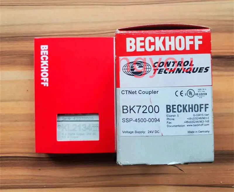 

BK7200 BECKHOFF brand new