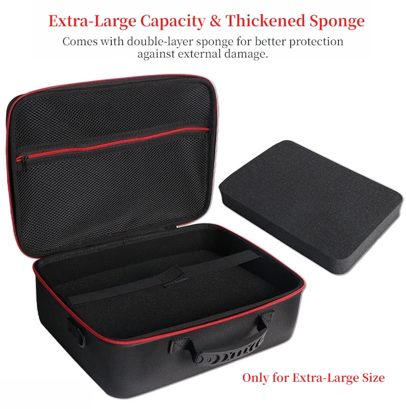 High-quality durable hard-shell EVA tool portable storage box with DIY custom foam insert multifunctional storage bag