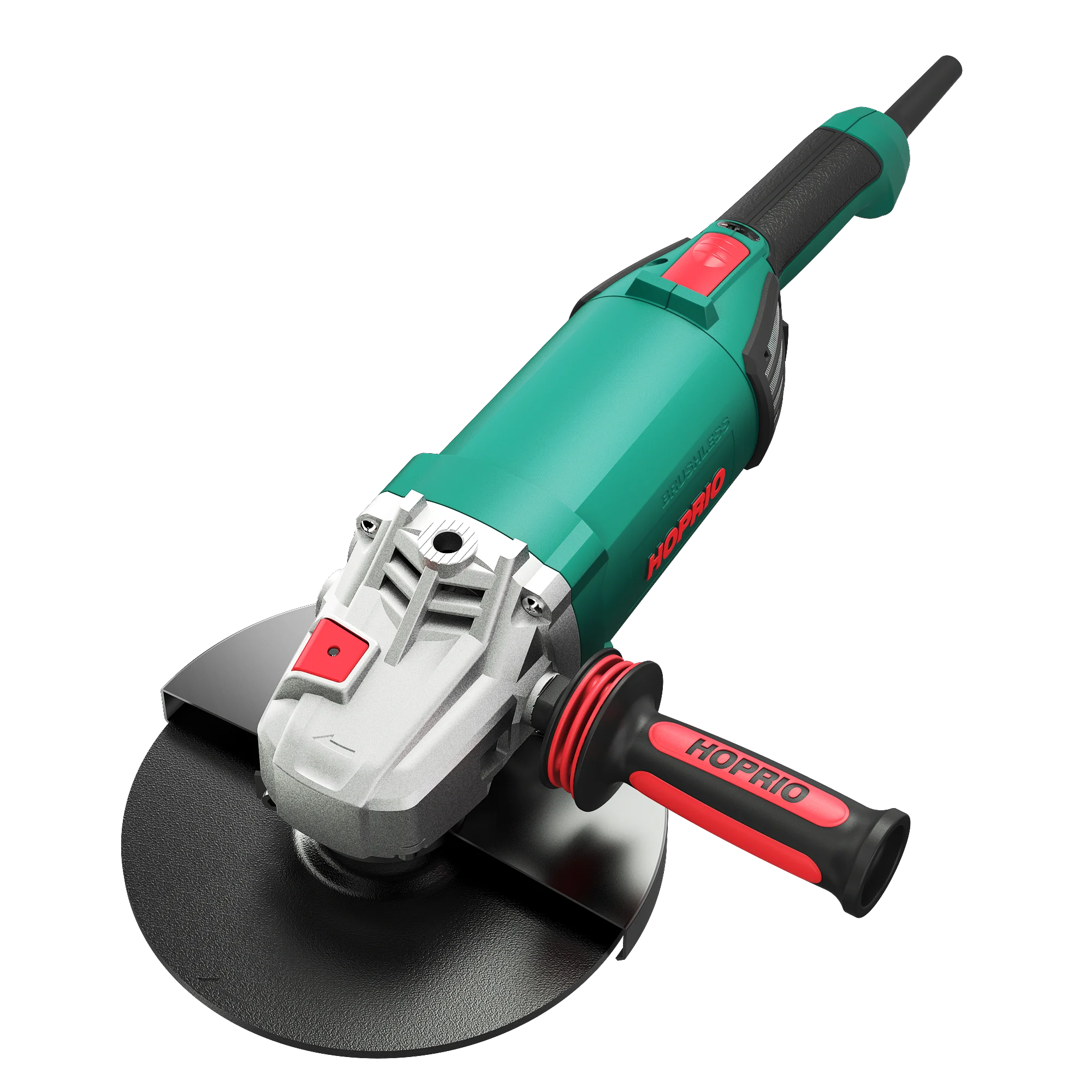 

HOPRIO high quality 7'' 2800W 180mm heavy AC brushless angle grinder