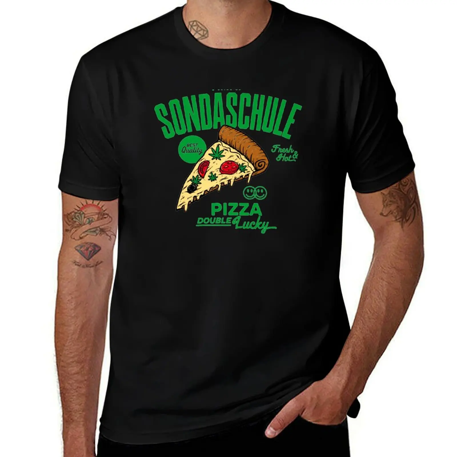 

SONDASCHULE T-Shirt anime clothes valentines boutique clothes Man t-shirt Men's cotton t-shirt