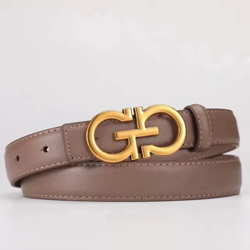 حزام جلدي جديد للنساء مقترن بالجينز والسراويل، حزام مزخرف للنساء، حزام سراويل نسائي عصري متعدد الاستخدامات