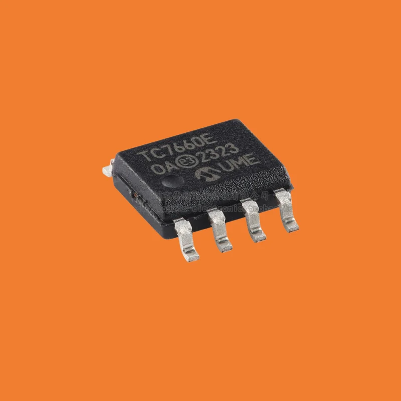 10PCS/Original Genuine TC7660EOA713 SOIC-8 Charge Pump DC-DC Voltage Converter Chip
