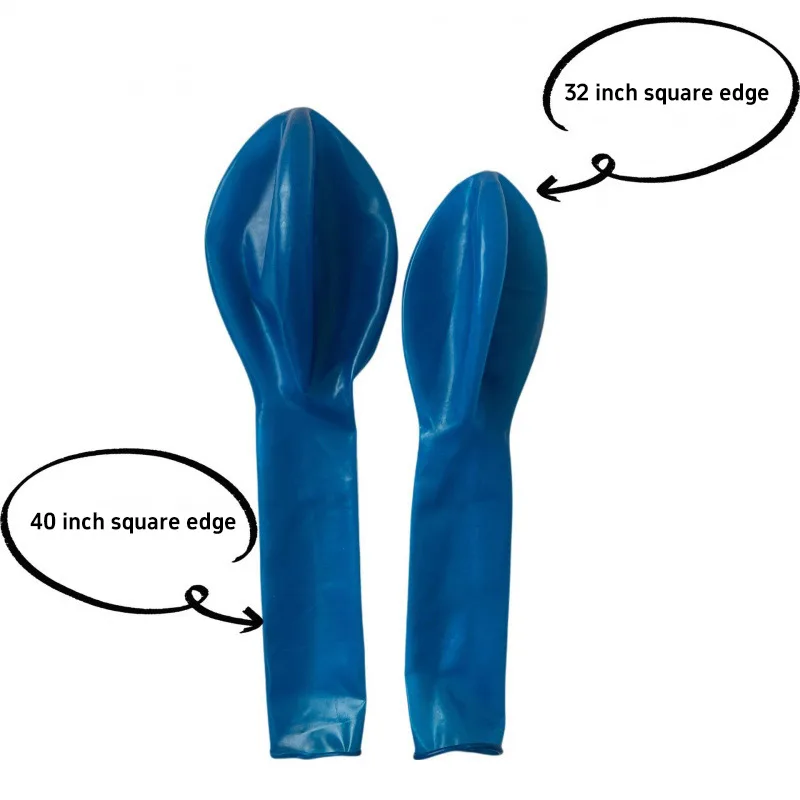 32 Inch Long Neck Balloon Extra Large Four Sided Long Balloon Birthday Wedding Background Decor Children's Outdoor Balloon Toy - view 3