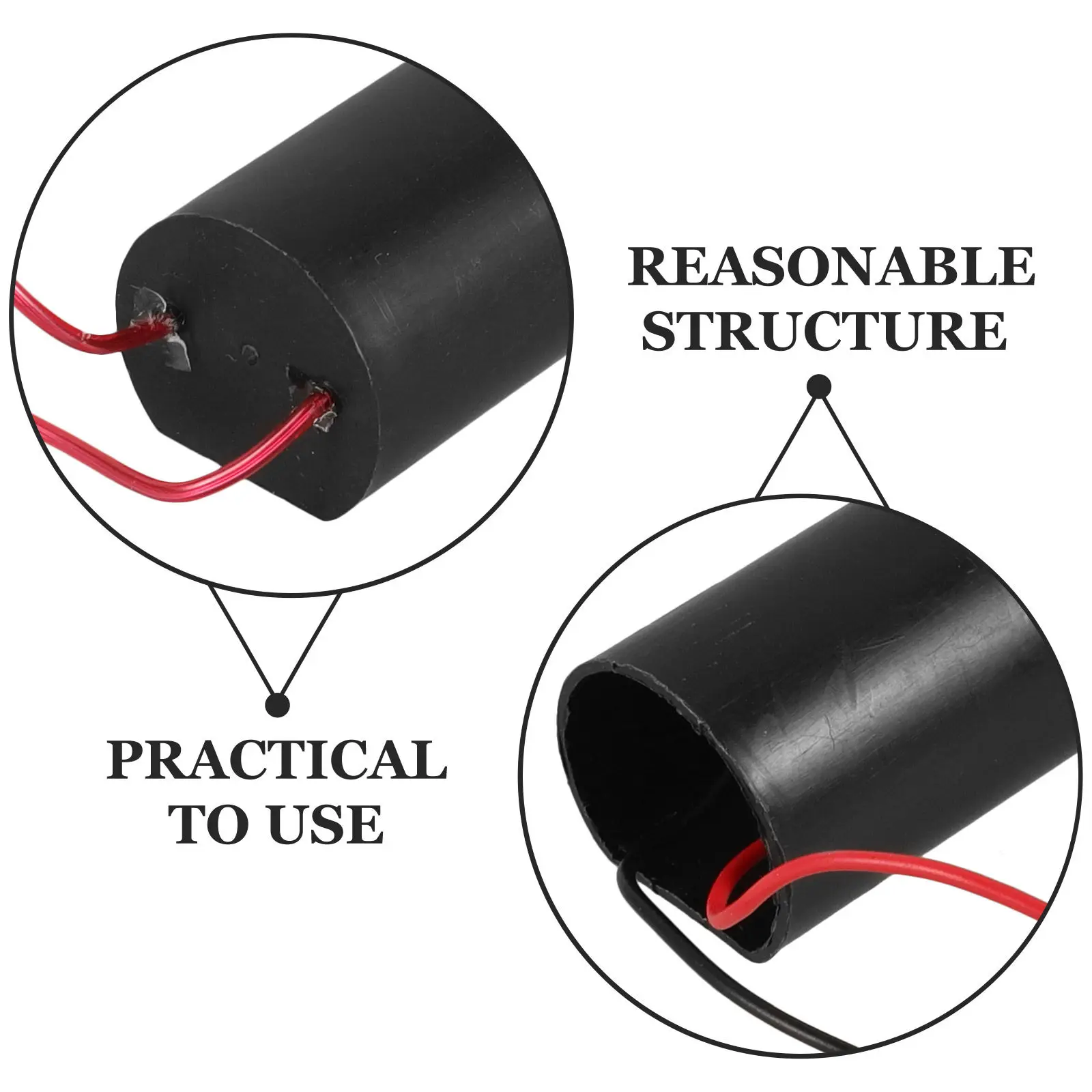 2Pcs High Voltage Test Transformer Module 1000Kv Step Up Stable Boost Power Module for High Voltage Applications