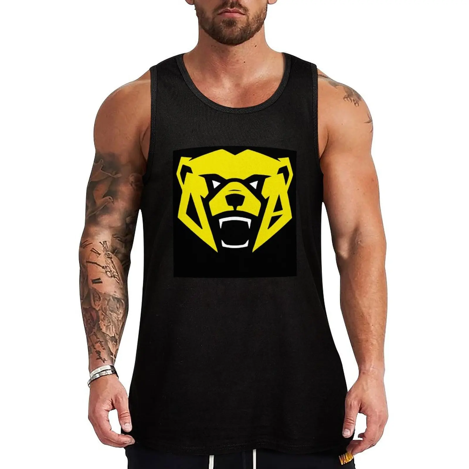 Oliver Bearman logo Tank Top Work Outdoor Tank Top Heavy Duty Sleeveless Shirt