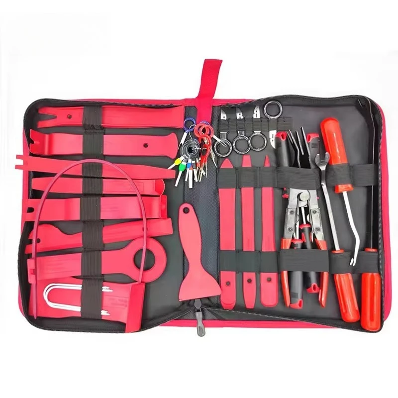 

Высокое качество, Китай, оптовая продажа с фабрики, 19 шт./компл., другие все модели автомобильных инструментов, набор инструментов для ремонта автомобиля, инструмент для удаления автомобиля