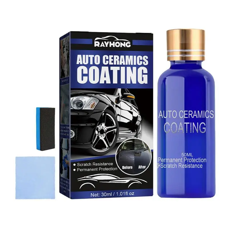 

car Ceramic Coating Kit Hydrophobic Glass Coating agent 30ml Car Plating Refurbishing Agent automotive Nano Coating Agent