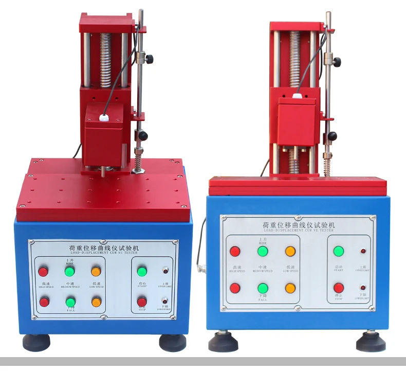 Automatic load displacement curve testing machine panel switch key keyboard load stroke curve test instrument