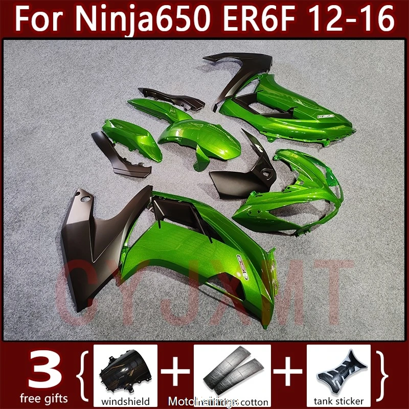 

Motorcycle Fairing for Kawasaki Ninja650 ER6F 12-16 year Fairings Kit ER-6F Ninja 650R EX650 2012-2016 Plastic